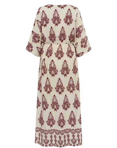 Lollys Laundry - SavannahLL Maxi Kjole - Creme